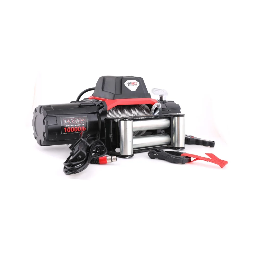 Premium Durable Other Tuning Parts Factory Wholesale 12V 10,000 Lbs. Wire Rope Mounted Electric Drag 1 Year Warranty