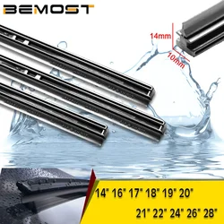 1PCS Auto Car Wiper Strip Vehicle Insert Rubber Refill 14