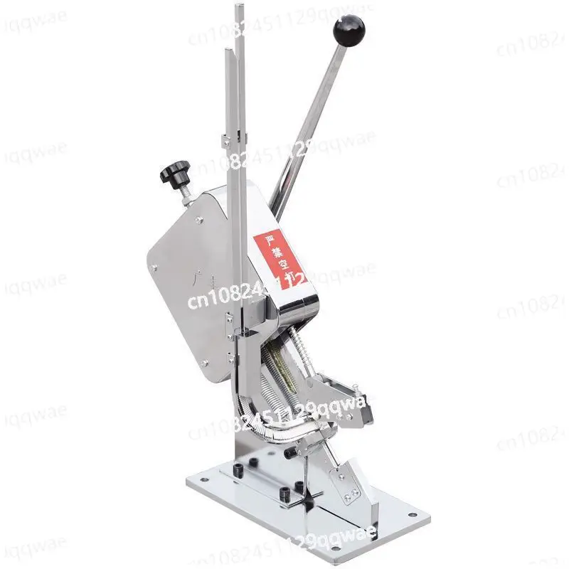 

2025 U-shaped Manual buckle machine edible mushroom ham sausage machine U-shaped machine supermarket