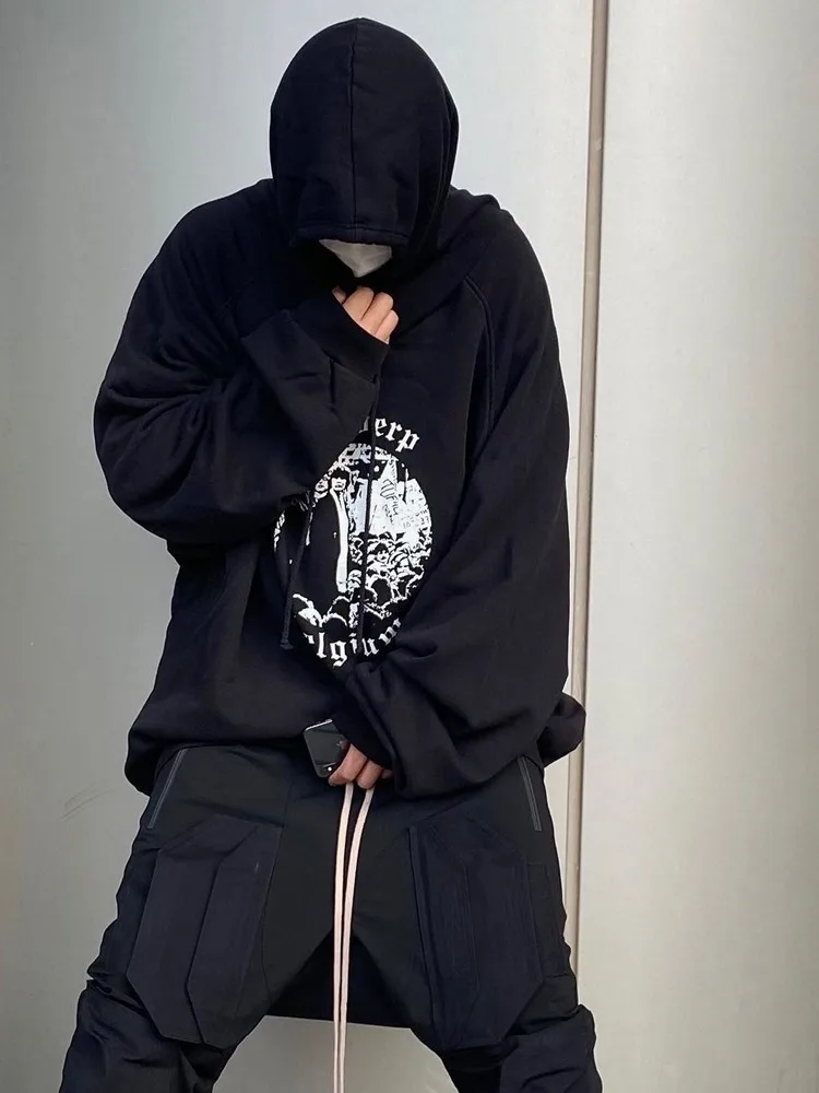 

Худи RAF02 Redux21SS Archive Loose High Street, модный мужской стиль, новинка