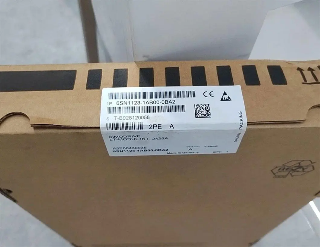 

Совершенно новый 6SN1123-1AB00-0BA2 6SN1 123-1AB00-0BA2 Гарантия один год.