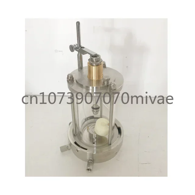 39.1mm Triaxial Cell Compression Test Apparatus for Soils Pressure Chamber Soil Triaxial Test Machine Triaxial Shear Strength