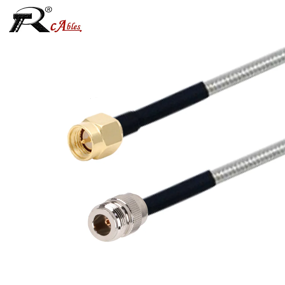

RG402 N Female to SMA M/F Jack RF Cable 6GHZ High Frequency Low Loss 50 Ohm RG402Cable RF Coaxial Pigtail Extension Jumper