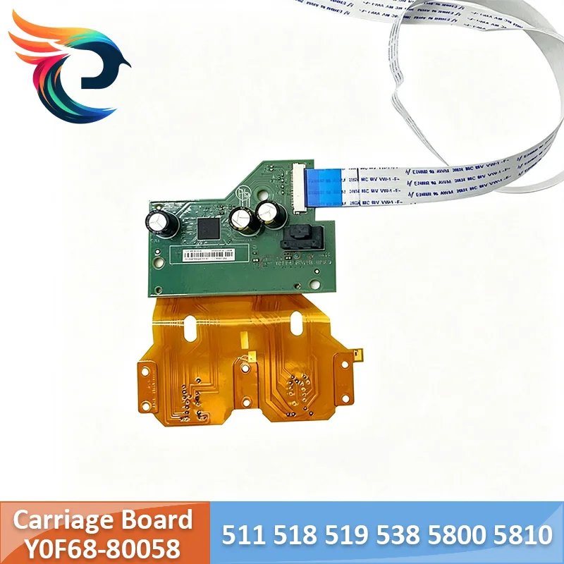1PC Y0F68-80058 GT51 GT52 M0H50A M0H51A Carriage Board For HP Smart Tank 510 511 518 519 516 531 538 508 515 618