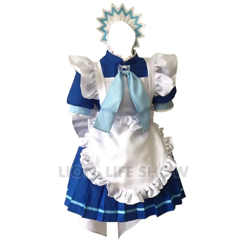 QQ 123Tokyo Mew Momomiya Ichigo 메이드 복장 Midorikawa Retasu 코스프레 의상 게임 일본 의상 커피 로리타 멀티 스타일