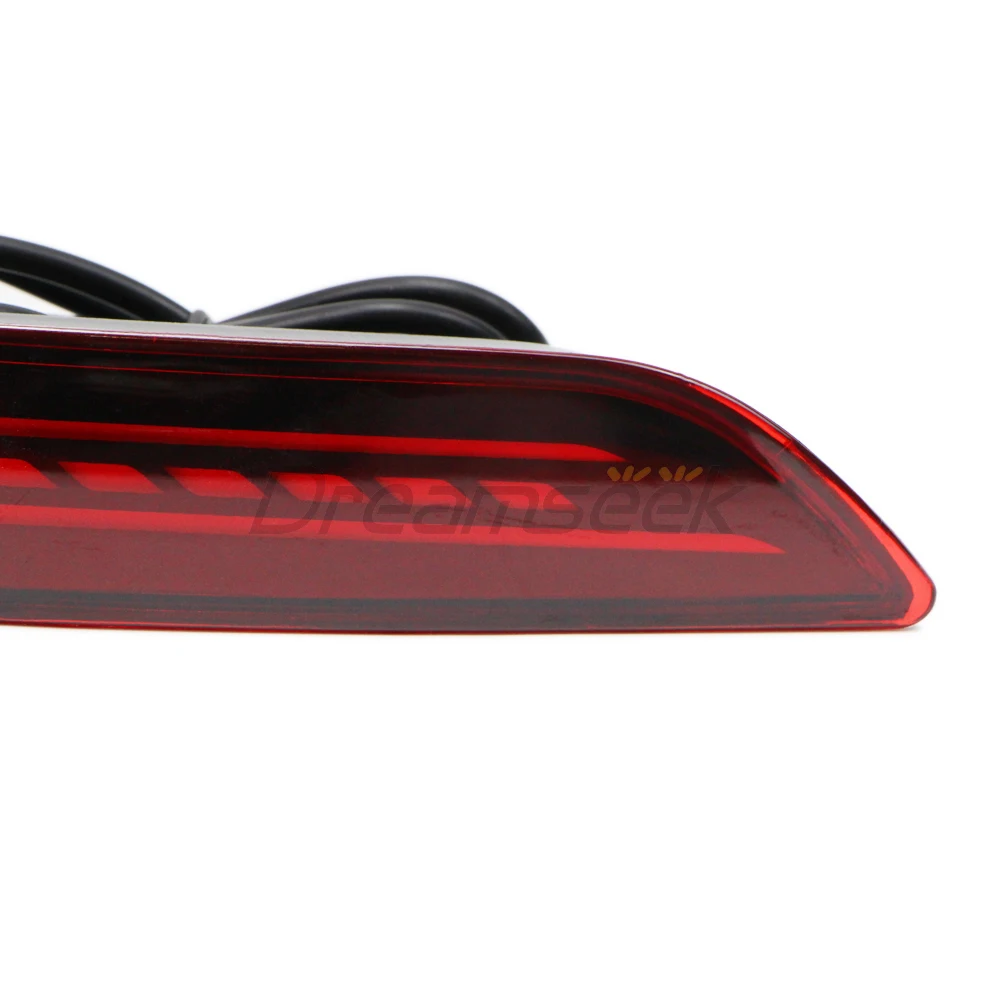 LED Reflector Rear Bumper Tail Light For Toyota Camry XV70 2018 2019 2020 2021 2022 2023 Brake Fog Lamp W/ Dynamic Turn Signal