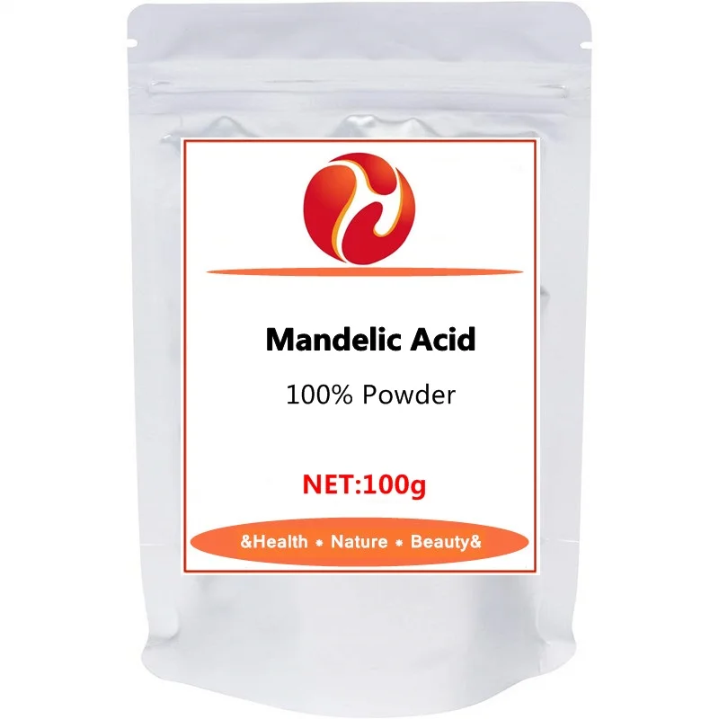 Best 100% Mandelic Acid Powder (VMA),High Quality DL-Mandelic Acid,Exfoliating Anti-wrinkle,Skin Whitening,Remove Acne