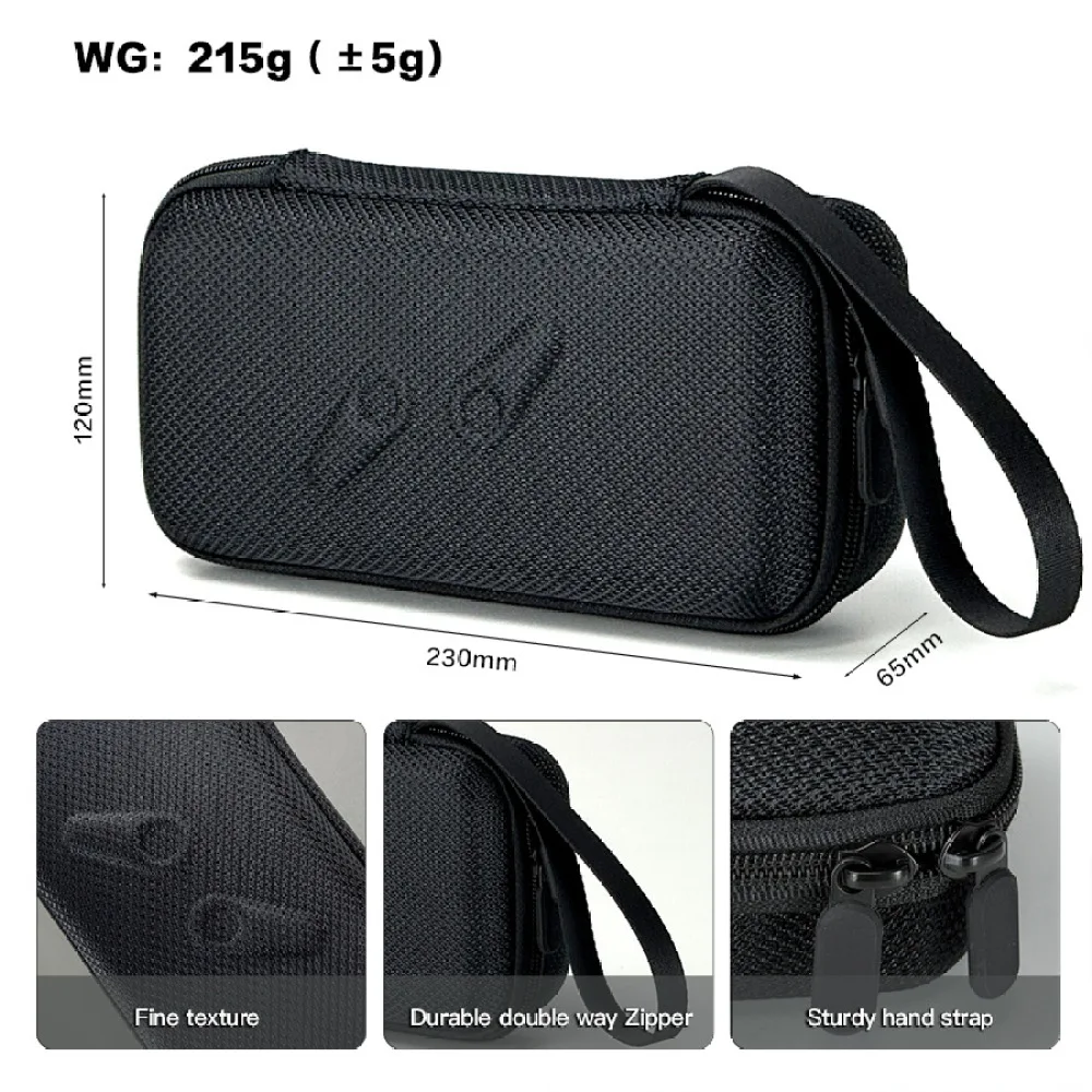 Carrying Case for Anbernic RG VITA Pro Game Console, Portable Travel Organizer Bag Shockproof Storage Case EVA Hard Shell