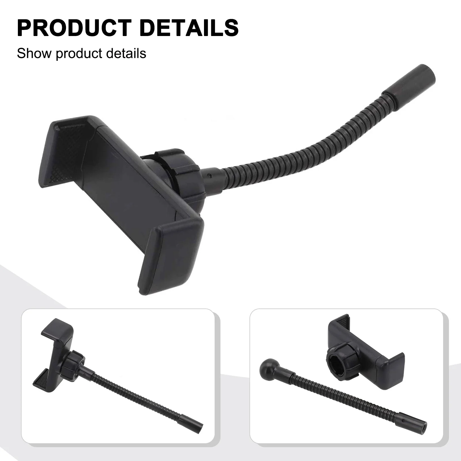 Musical Instrument Parts Clip Metal Clip Black Clamp Holder Flexible Flexible And Adjustable Hose Clip Stand New