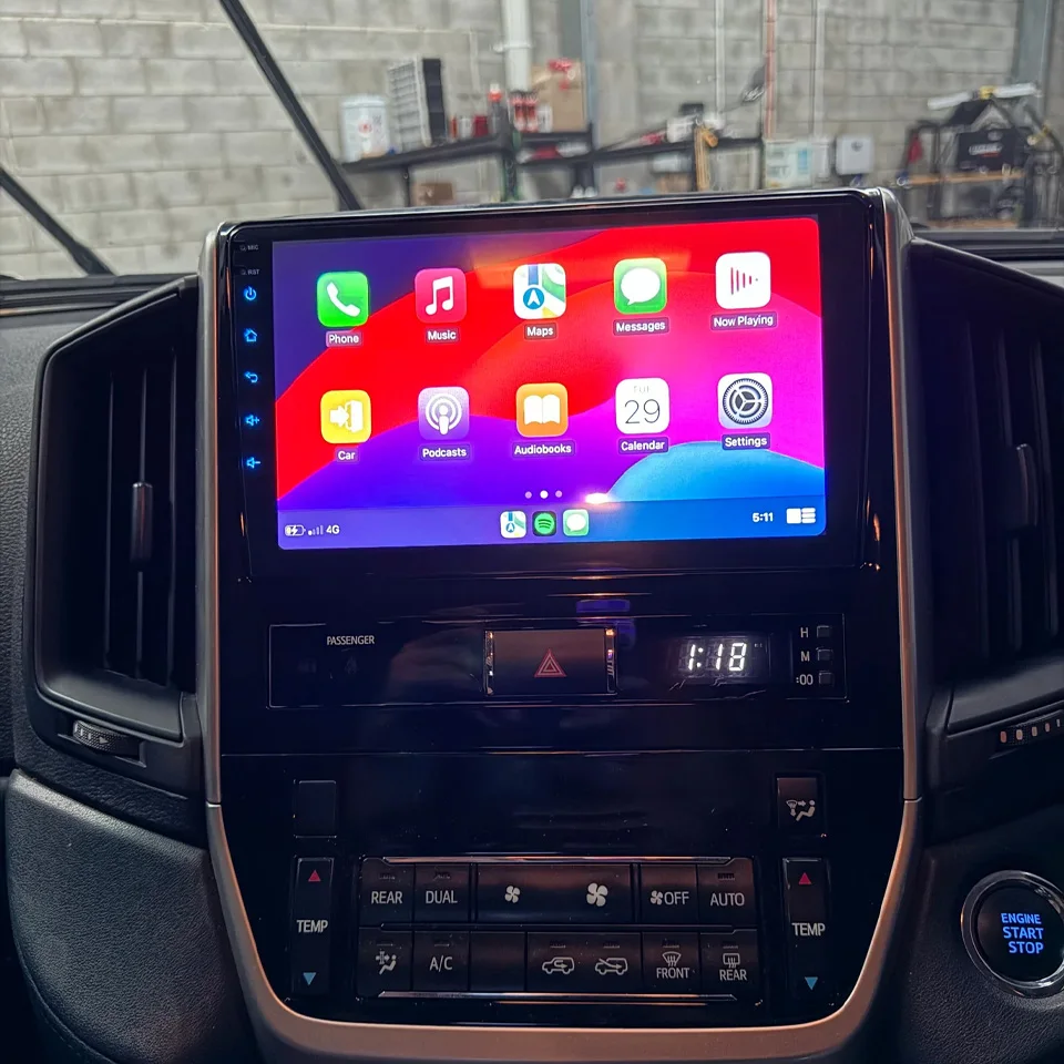 Android 14 128GB Car Autoradio For Toyota Land Cruiser 200 2015 2017 2019 Car Radio Stereo Music Audio Player GPS Navigation HU