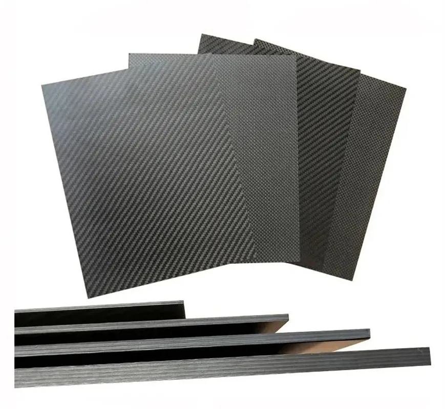 

1pcs 200x250mm 3K High Hardness Carbon Fiber sheets 100% Pure Carbon Panel Board 0.5mm-5mm Thickness Carbon fiber model materi