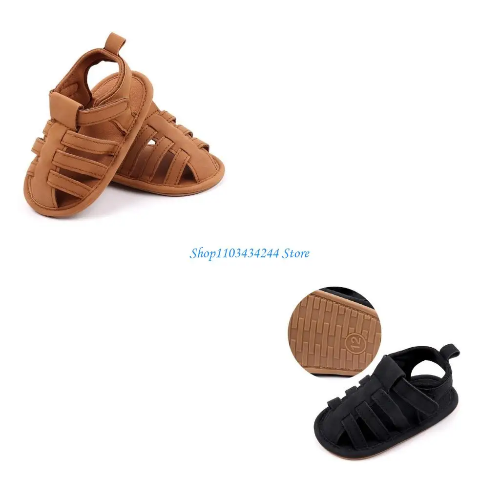 

Летние сандалии, уличная повседневная пляжная обувь для маленьких мальчиков и девочек, первая обувь для ходьбы