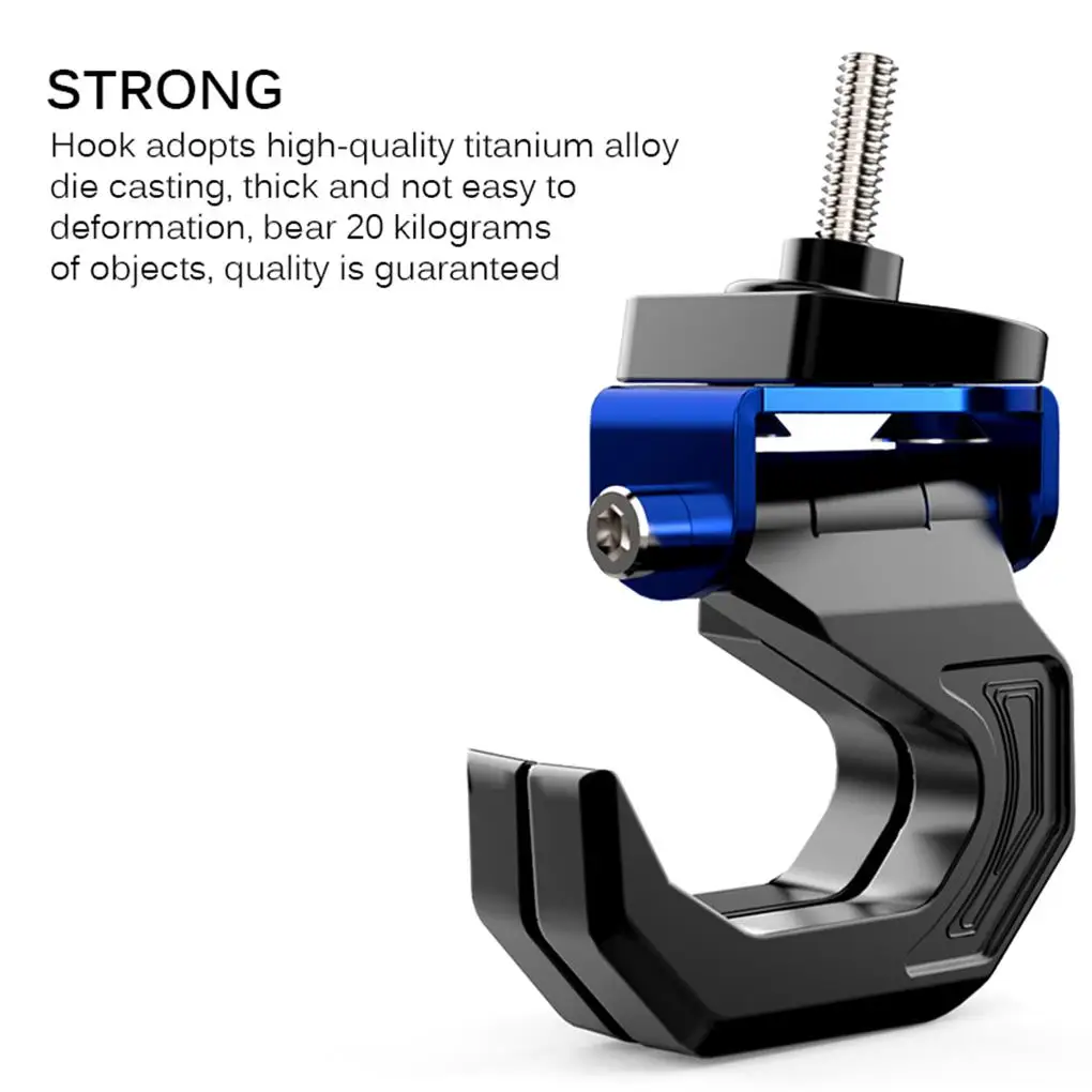 Electric Scooter Hooks Simple Bike Shelf Tube Storage Hanger Buckle Hooks Hooks Ebikes Portable Double Metal Helmet Rack