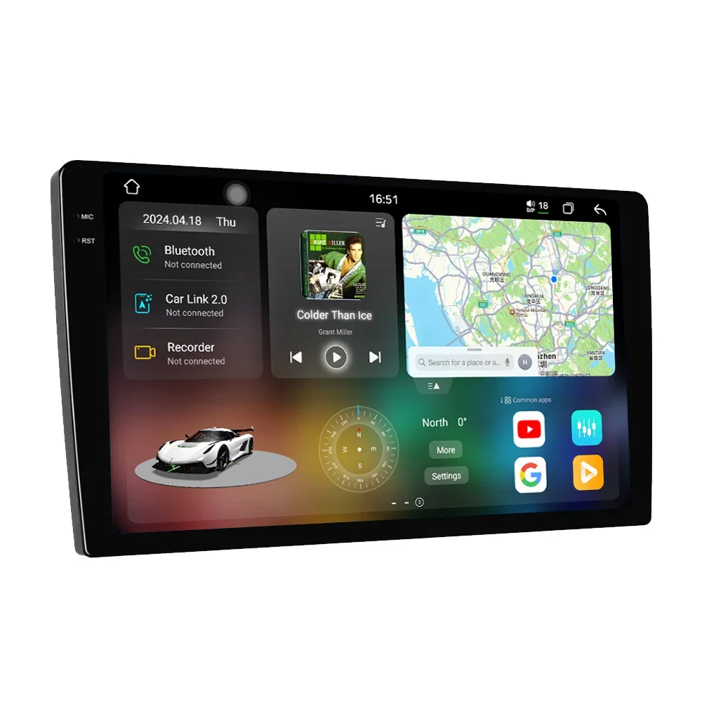 FYT 7870 12+256GB 2K QLED Screen Android 13 DSP WIFI 4G Car Multimedia System 9 10 Inch 2DIN Universal Car Radio GPS RGB