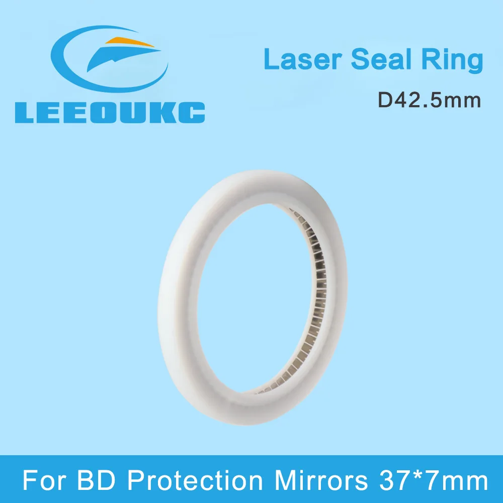 LEEOUKC High Quality Laser Seal Ring D42.5mm Protection Mirrors 37*7mm Used For Bodor Fiber Laser Cutting Machines