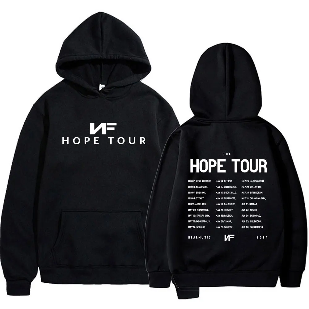 

Rapper Nf Hope Tour Hoodie Men Women Clothes Fashion Hip Hop Vintage Sweatshirts Harajuku Casual Long Sleeve Oversized Pullovers