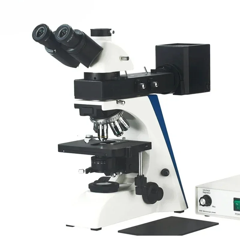 OPTO-EDU A13.2604-B 50X-500X Reflect & Transmit Metallographic Upright Metallurgical