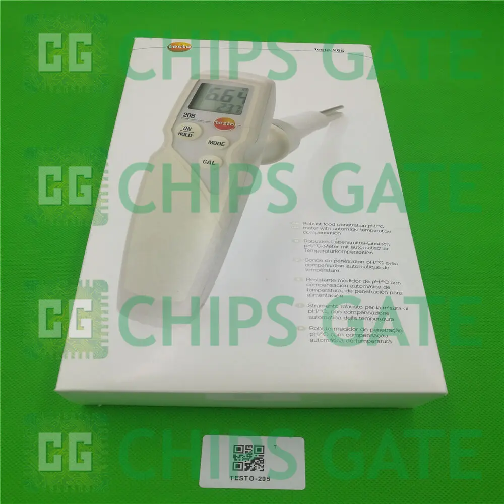 

1PCS Testo 205 PH Meter Tester measuring instrument probe head for food 0563 2