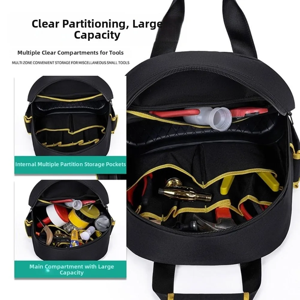 new-large-capacity-tool-backpack-thickened-waterproof-heavy-duty-tool-organizer-wear-resistant-with-hard-bottom-toolkit