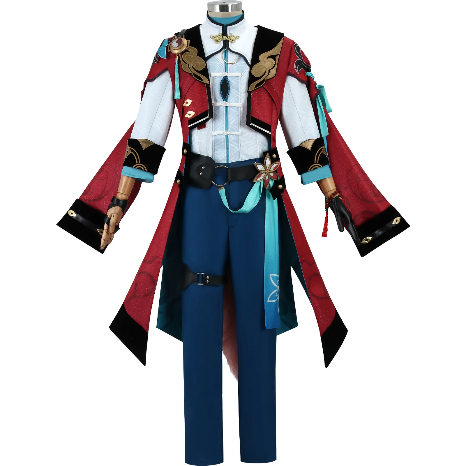 أزياء لعبة هاو هو إنغ تشيونغ تيخ دياو جياو تشيو التأثيرية لعبة البعد الثانوي مجموعة كاملة من كوس #5