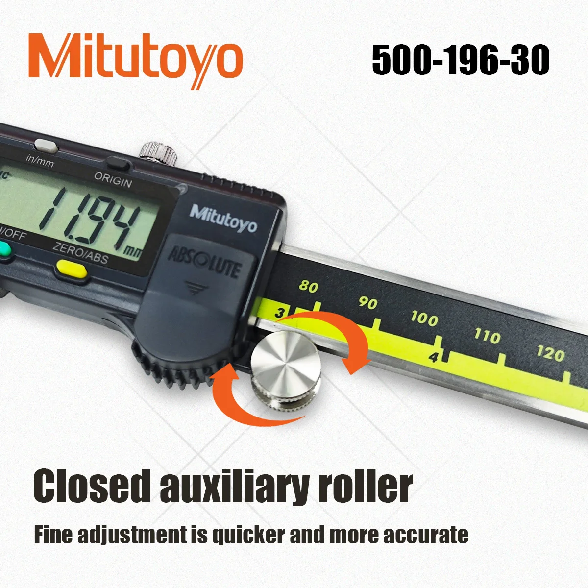Mitutoyo 500-196-30 LCD Digital Caliper 0.01mm Precision Measurement Tool 150mm Range For Workshop And Precision Measurement image 6