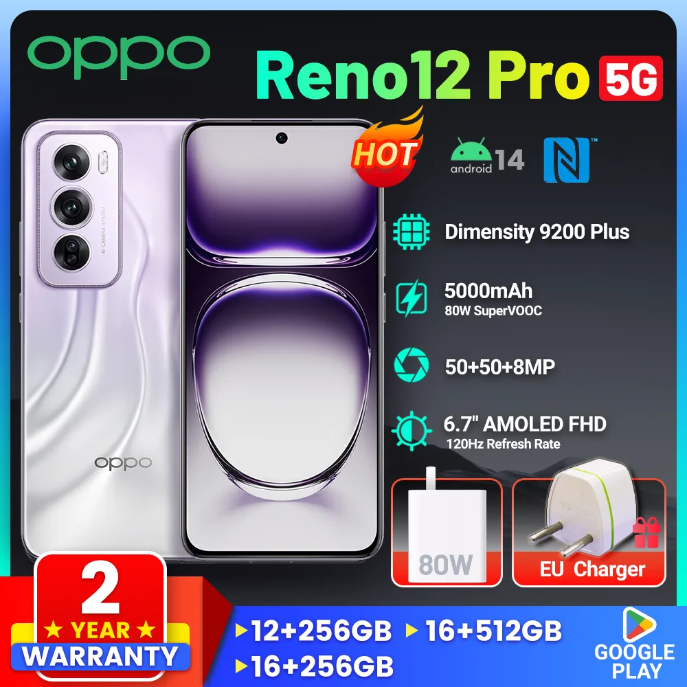 

Смартфон OPPO RENO 12 PRO