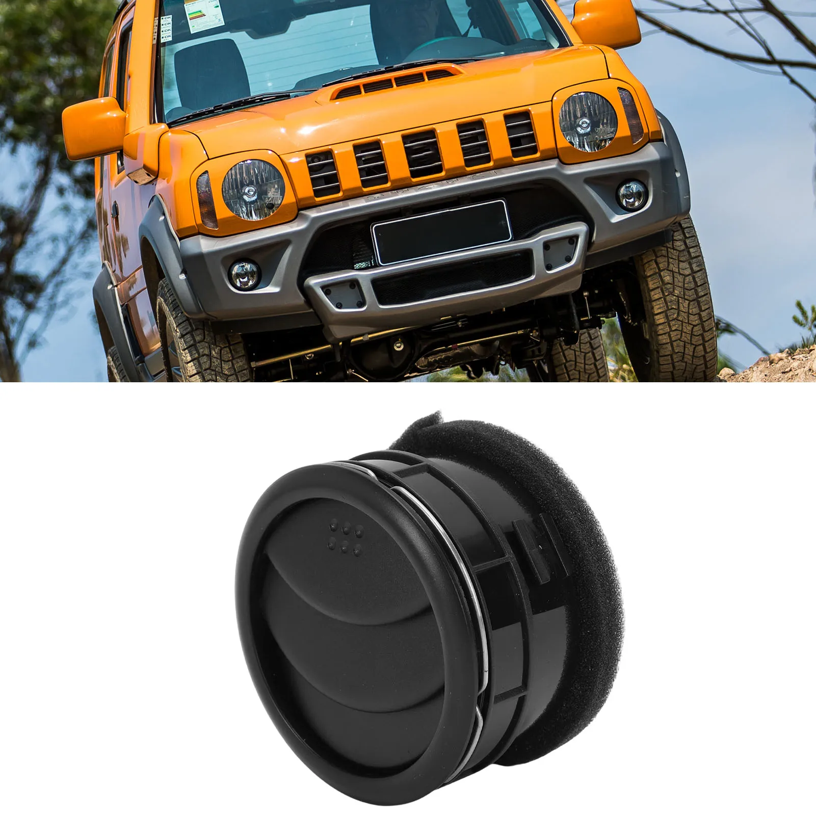 

Car Front Dash AC Air Vent Grille Air Condition Vent Outlet 73610 75H01 5PK Replacement for Suzuki Jimny Up to 2019