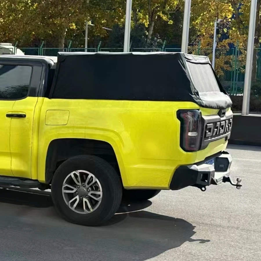 Canvas Top Folding Waterproof Soft Truck Topper Customization Canvas Top  Waterproof Soft Truck Topper for Nissan Navara
