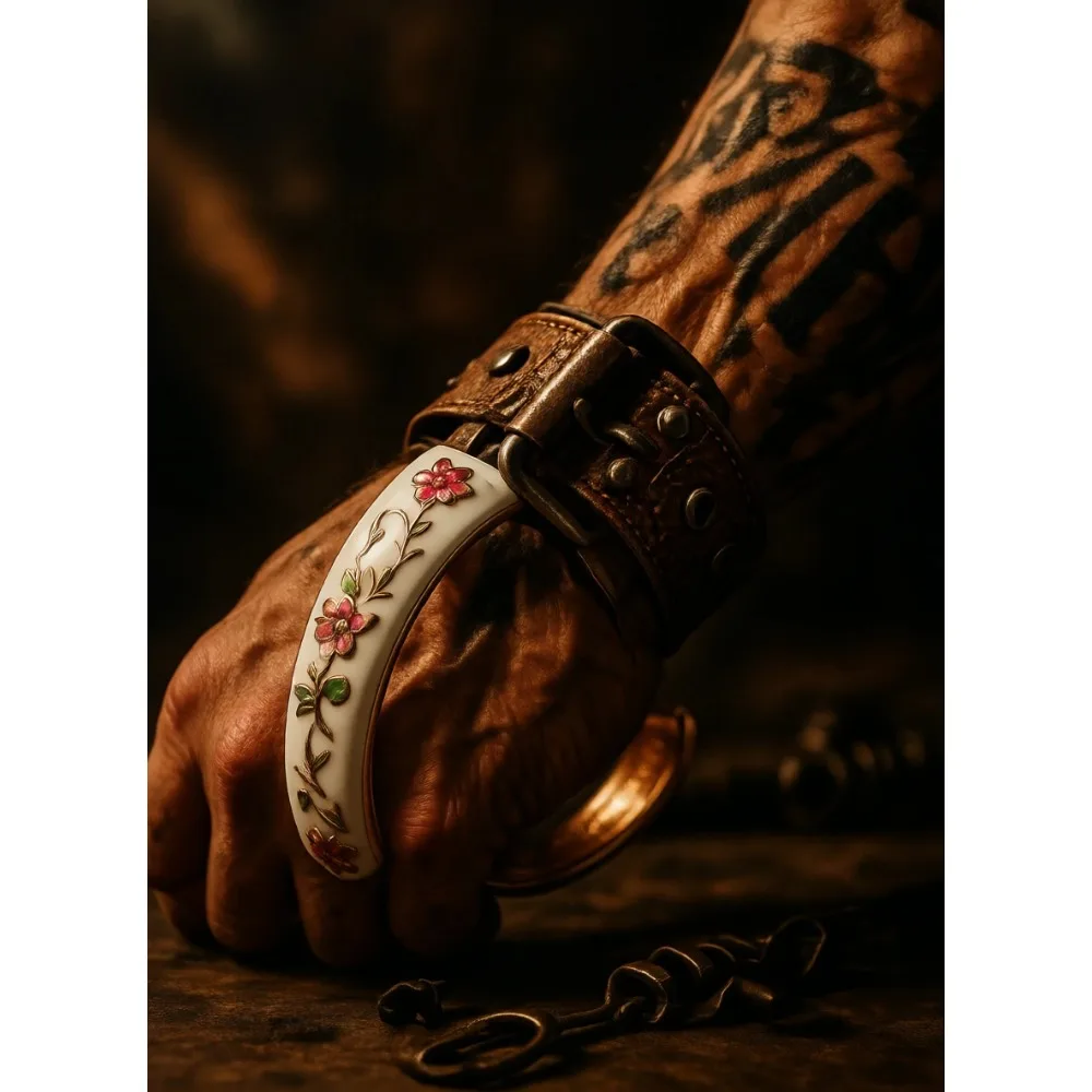 

Винтажный красочный браслет-кафф из клуазоне с эмалью для женщин, подарок