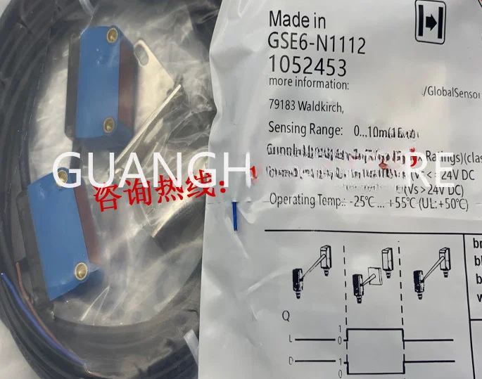 

GSE6-P1112 GSE6-N1112 GSE6-P1111 GSE6-N1111 GSE6-P4111 New through-beam photoelectric switch sensor module spot stock