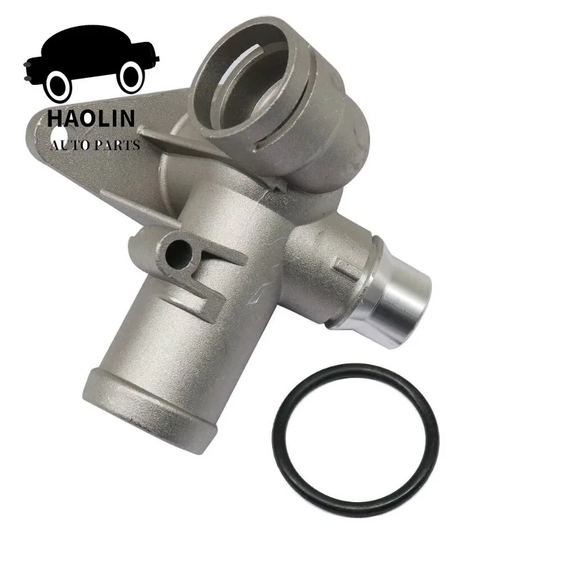 06B121132B Brand New Aluminum Coolant Water Hose Connector Flange 1.8T STD For Audi A4 B6 Avant Convertible B7 Avant 06B121132E