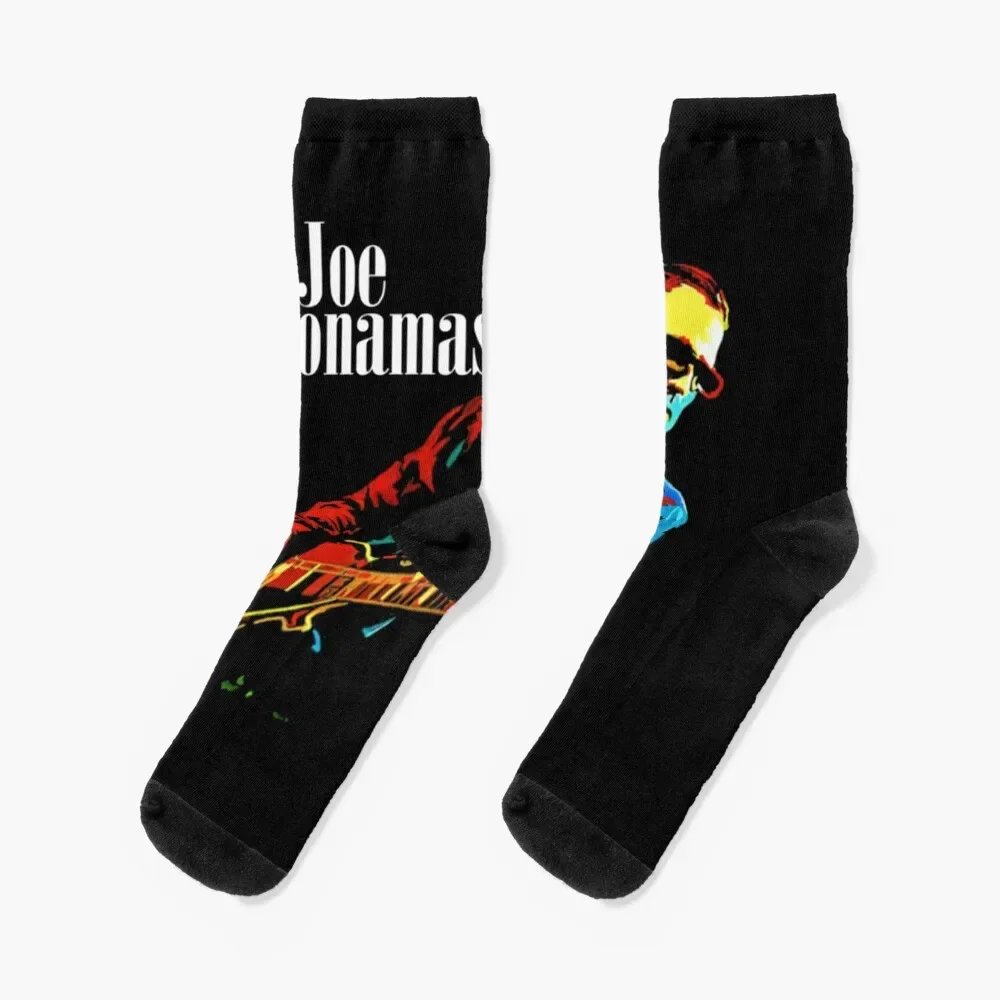 

Joe Bonamassa Socks colored Christmas Socks For Men Women's