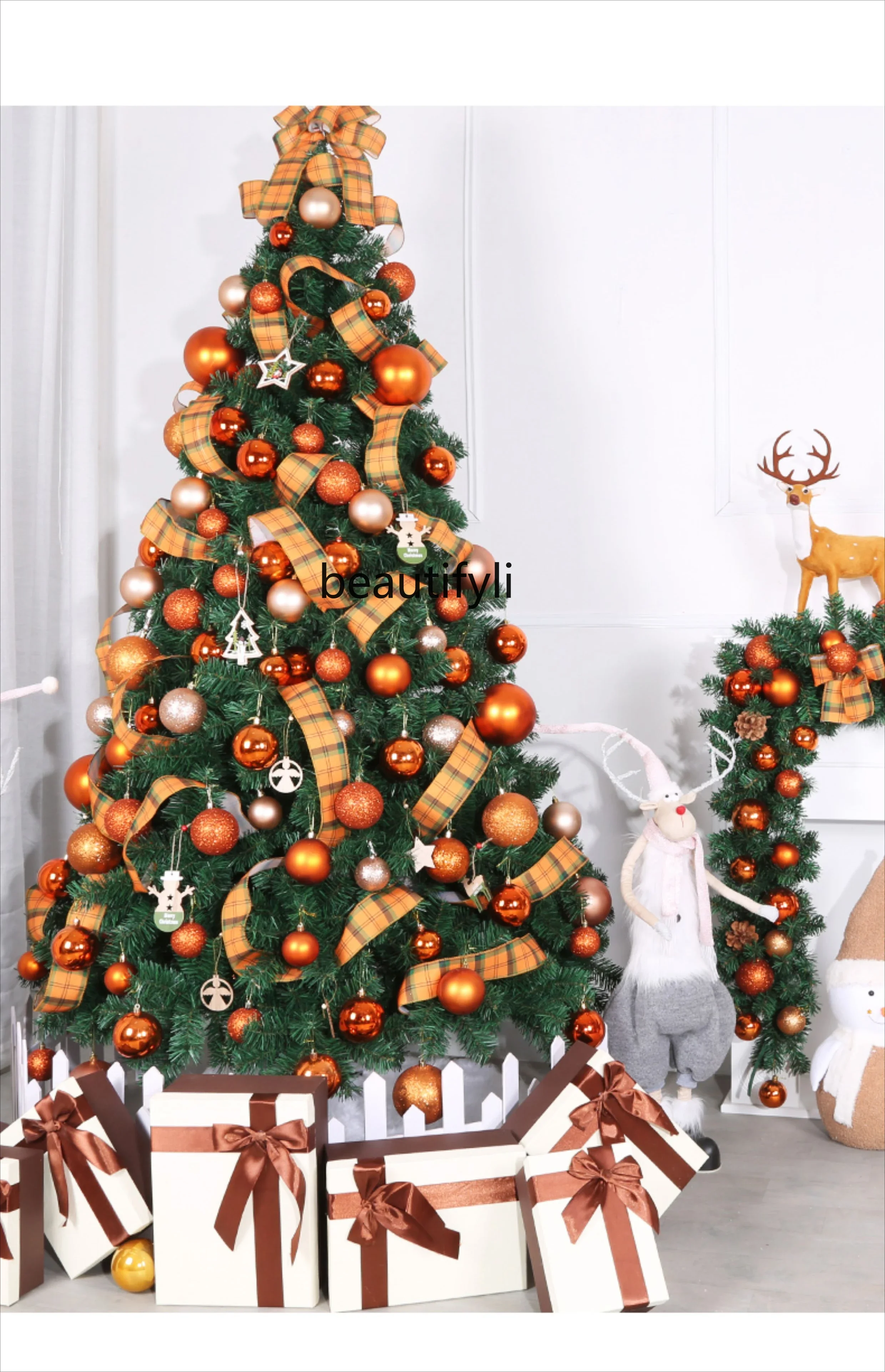 

New Christmas tree set 1.8 meters 2.1 meters household Christmas decoration supplies scene ornament