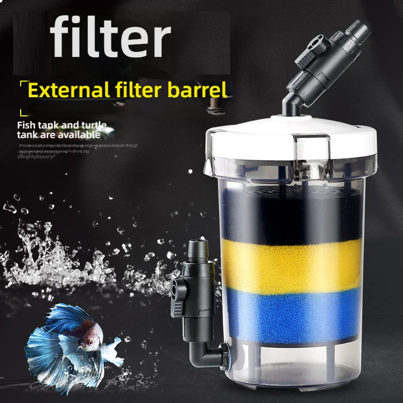603 Aquarium Frontal Filter Buet Serial Filtering Equipment Fi Tank Purin Filter Aquarium Supplies