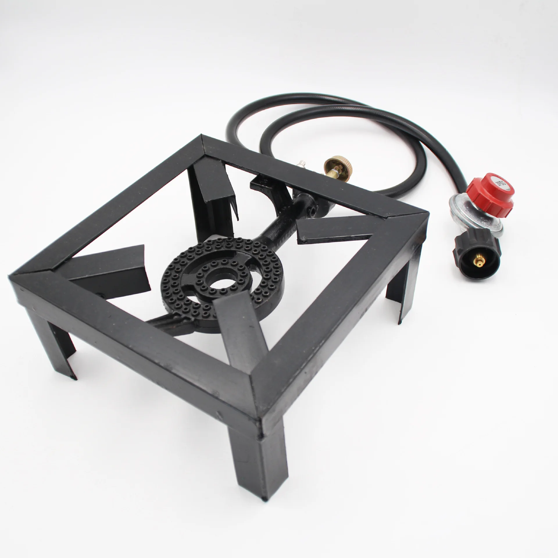 مدفأة موقد غاز 8000 وات مع دعامة من الحديد الزهر موقد غاز البروبان عالي الطاقة متوفر في حدائق أمريكا الشمالية الخارجية