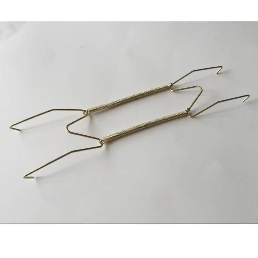 Wall Display Hanger Invisible Plate Hangers Stainless Steel Rust Resistant Spring Hooks for Vintage Plate Decorations
