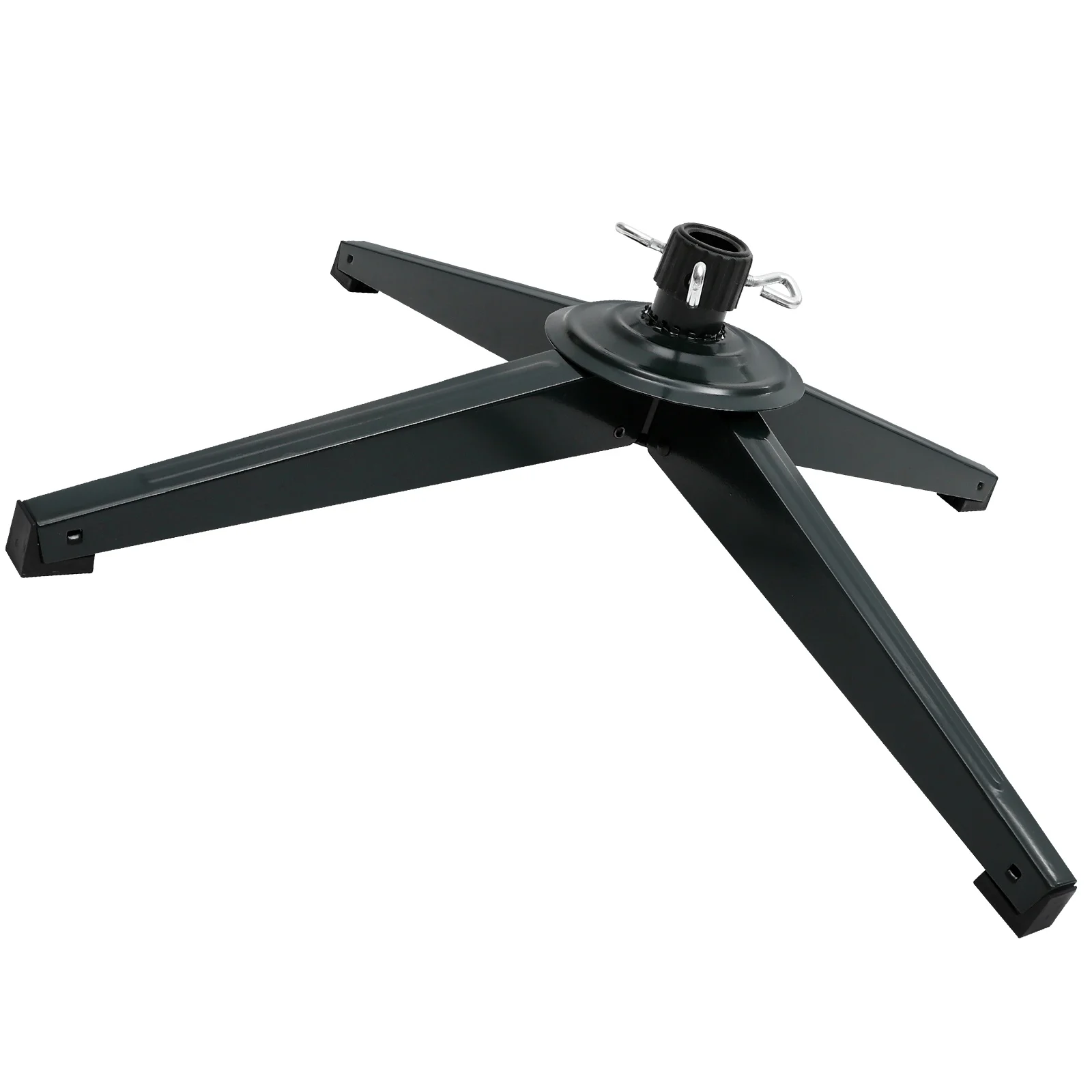 

Stable Christmas Tree Stand Iron Bracket Rust-Resistant Foldable Xmas Tree Base Rack Accessories Christmas Supplies