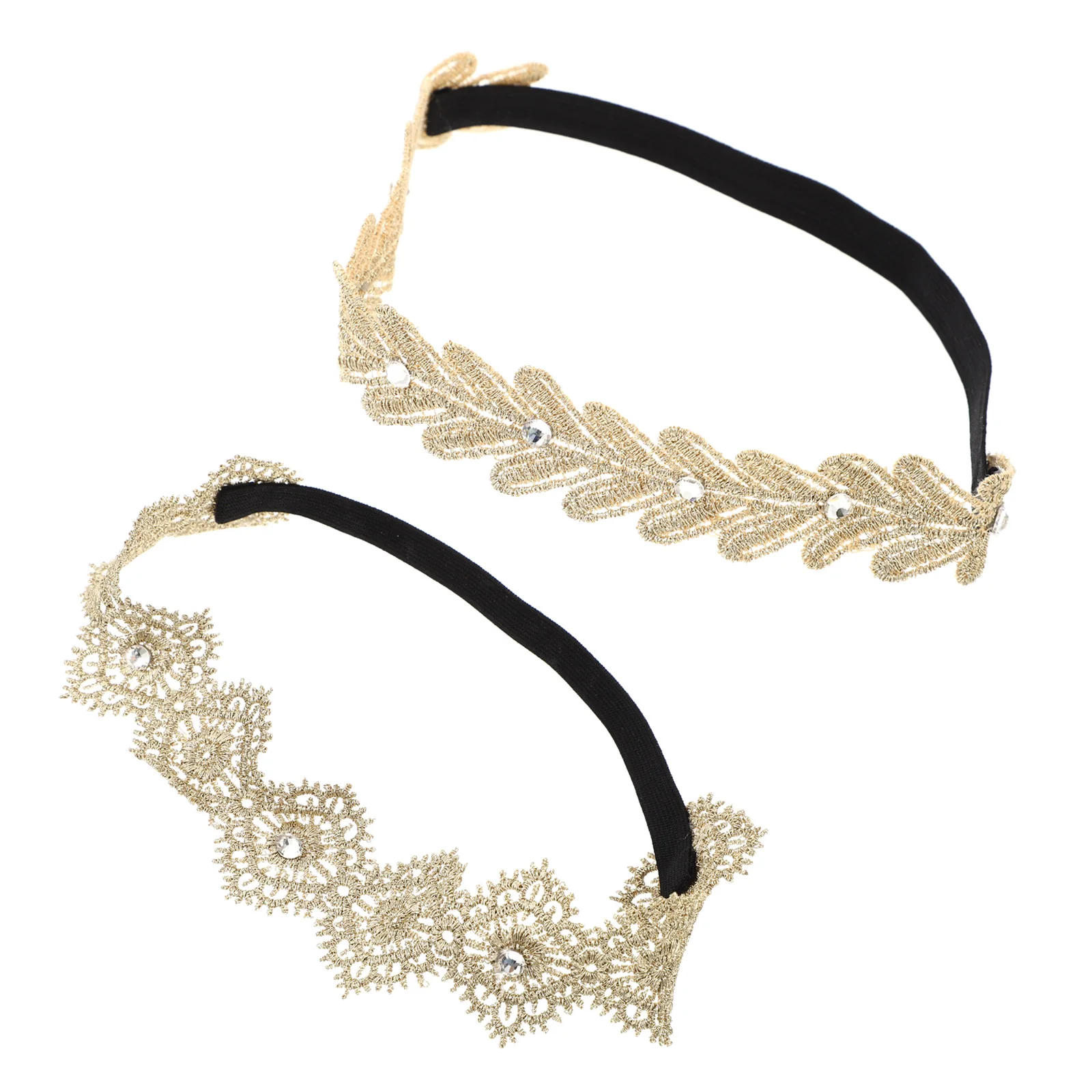 

2 Pcs Flower Head s Headband Photo Prop Leaves Headdress for Toddler Hair Cloth Hairband Hairbands