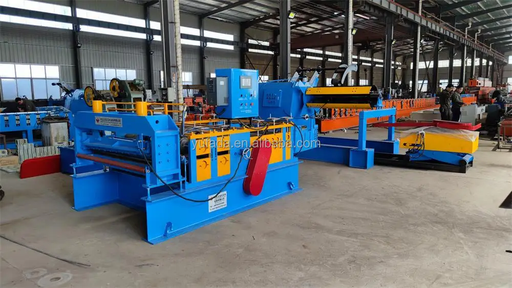 Auto Slitter and Cut to Length Pieces Shear Roll Forming Machine Equipment Factory Price