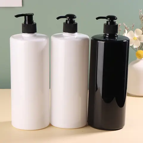욕실에 대 한 1Pcs 1000ml 비누 디스펜서 대용량 샴푸 샤워 젤 병 리필 로션 액체 저장 용기   ﻿ Best5