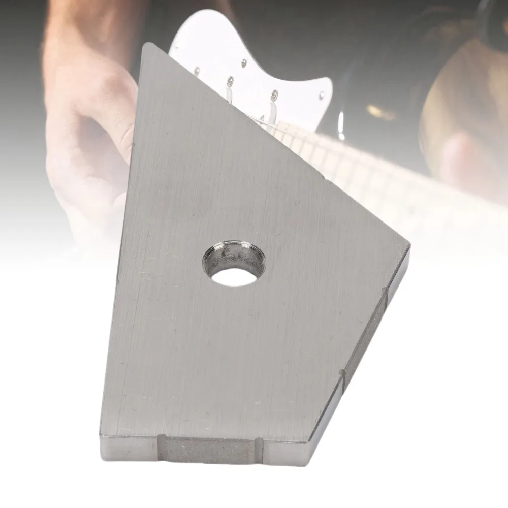 Premium Stainless Steel Fret Leveler Silver Fret Leveling Tool Luthier Repair Tool Guitar Bass Maintenance
