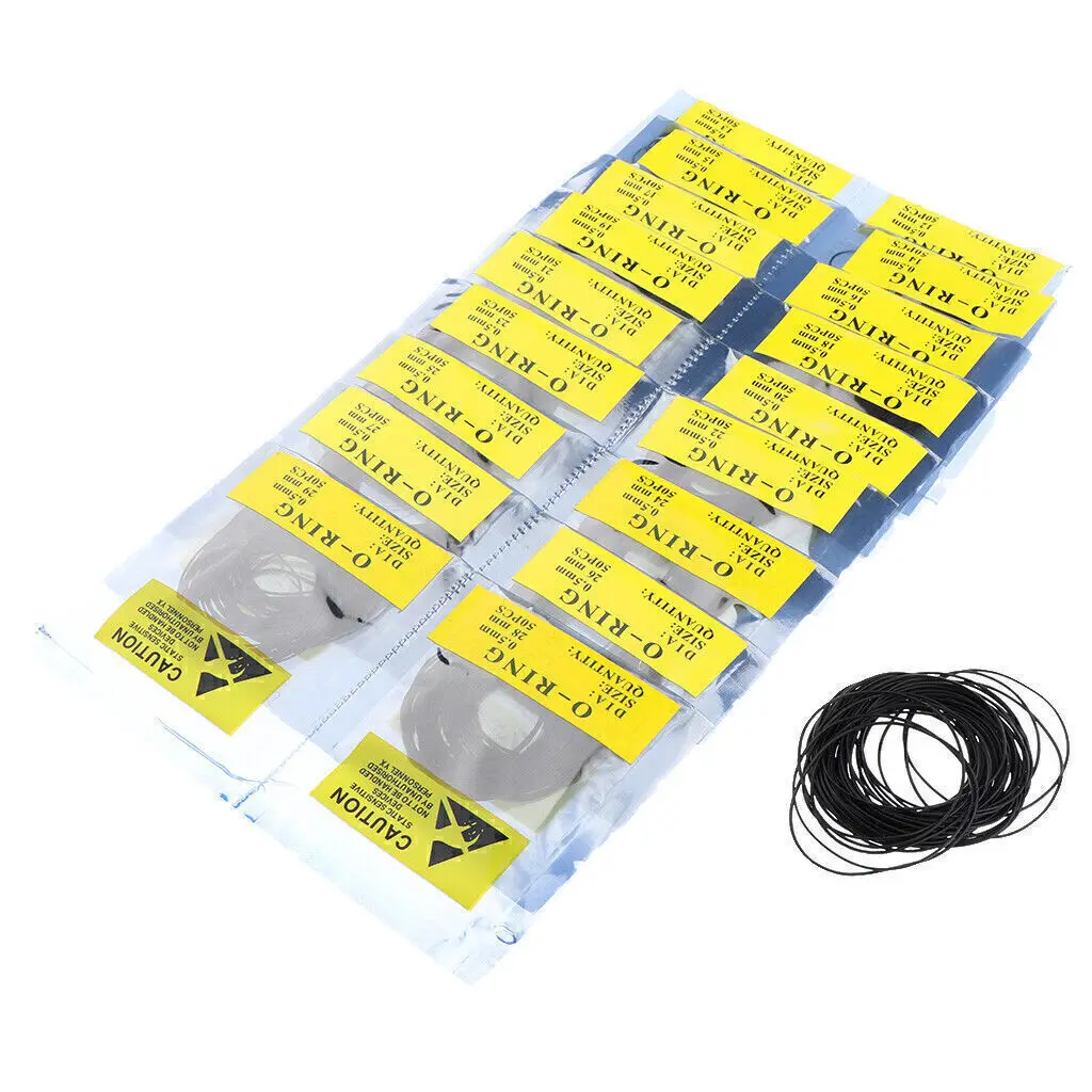 Waterproof O-Ring Watch Back Gasket Rubber Seal Repair Tool 0.5/0.6/0.7MM