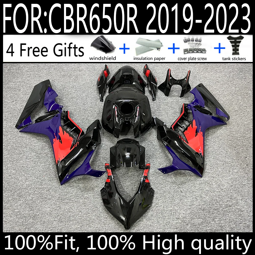 Nieuwe ABS Motorfiets Hele Kuip Voor CBR650R 650R CBR 650 2019 2020 19 20 ABS Plastic Volledige Custom Kleur Carrosserie Stroomlijnkappen