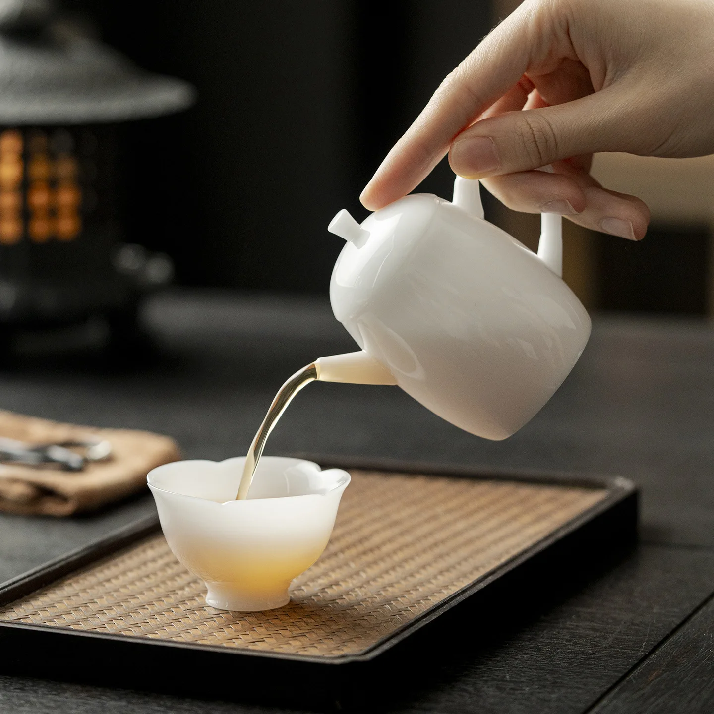 chinese white tea maker teapot luxury designer tea ceremony tea pot kung fu tea tool set elegant tea accessories teaware gifts