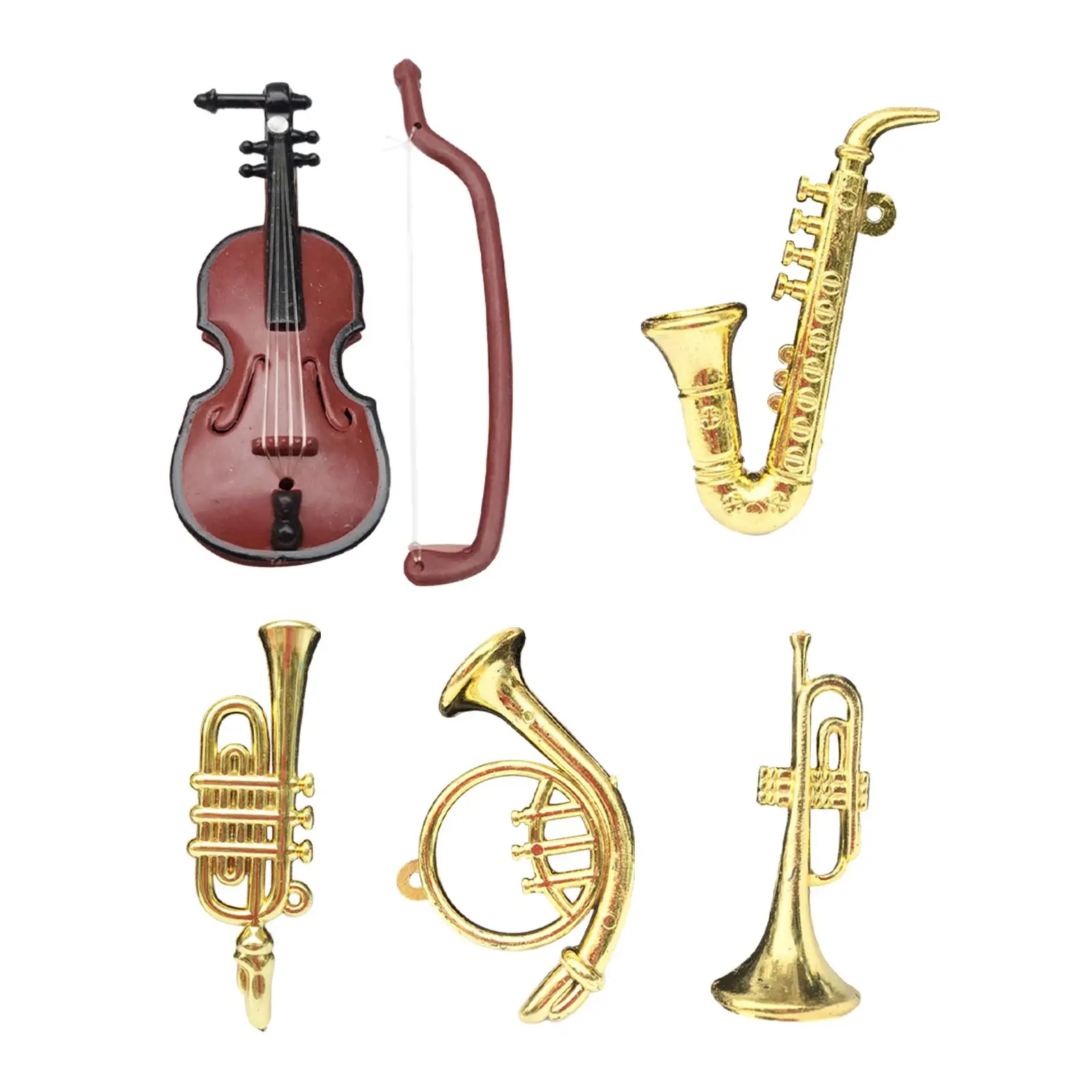 1:12 Scale Dollhouse Miniature Musical Instrument Life Scene Simulation Model for Bedroom Home Playhouse Ornaments Pretend Game