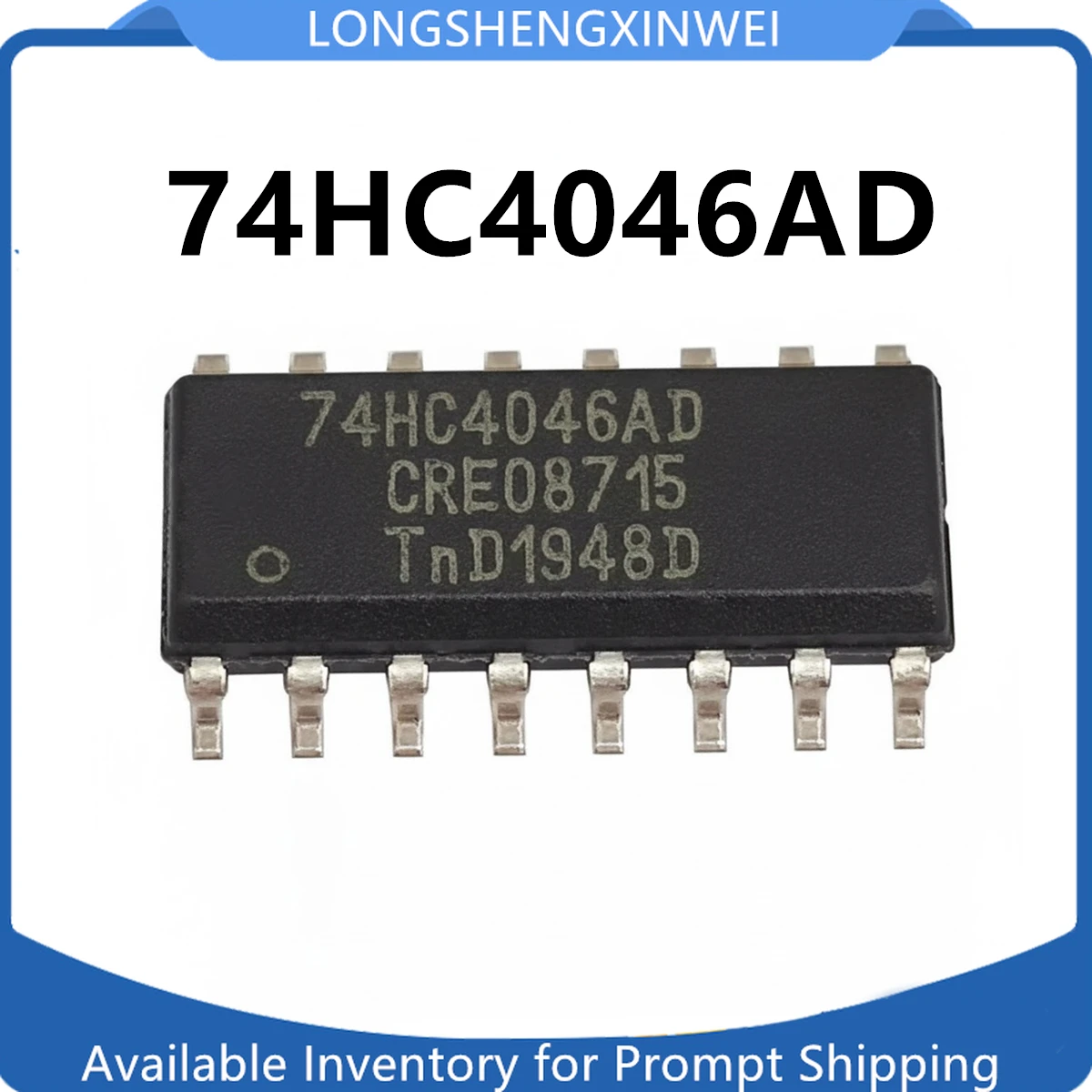 1PCS New Original 74HC4046AD 74HC 4046 SOP-16 SMT Logic IC Frequency Synthesizer in Stock