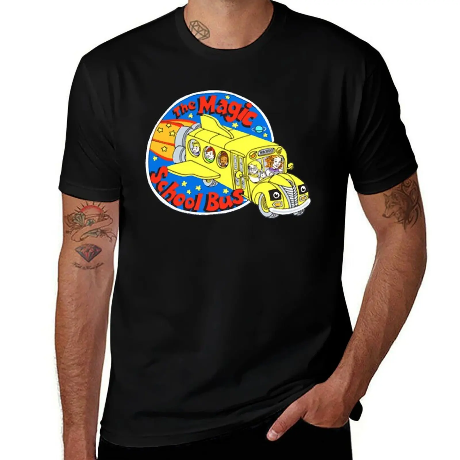 

The Magic School Bus T-Shirt new gifts and t-shirts vintage anime shirt man clothes shirts graphic tee men