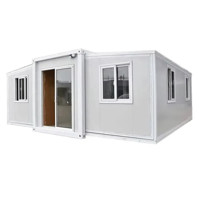 40 Ft 20 Ft Light Steel Prefab Villa with Bathroom and Kitchen Prefabricated Expandable Container House Portable Mobile Home