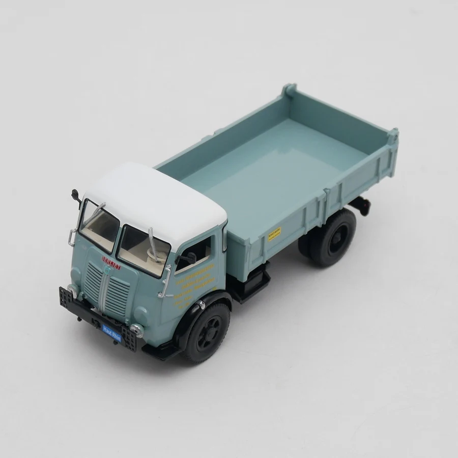 1:43 Scale Diecast Alloy Berliet GLB 4X4 Dump Truck Vehicle Toy Car Model Classics Adult Gift Collection Souvenir Static Display