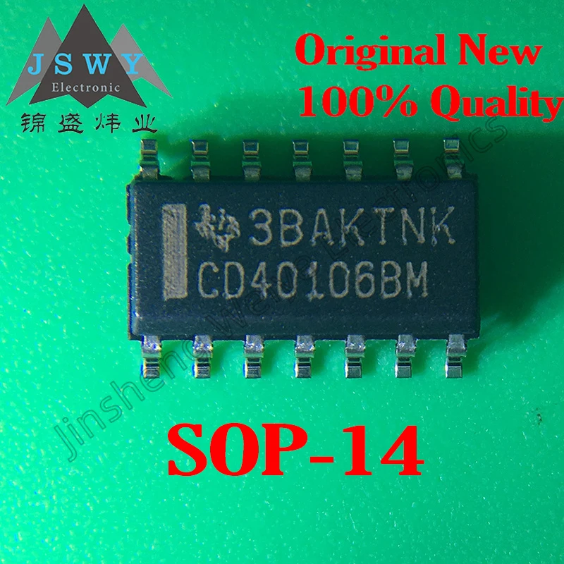(10/50PCS) CD40106BM CD40106 SOP14/CMOS Logic Chip/Original Imported/In Stock/Fast Shipping